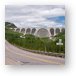 Daniel Johnson Dam - Worlds largest multiple arch and buttress dam Metal Print