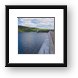 Overlooking Manicouagan Reservoir Framed Print