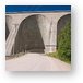 Worlds largest multiple arch and buttress dam (Manic 5 - Daniel Johnson Dam) Metal Print
