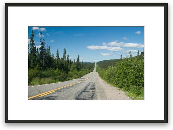 Endless Highway 389 Framed Fine Art Print