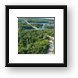 Bridge over the St. Lawrence River near 1000 Islands Framed Print
