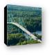 Bridge over the St. Lawrence River near 1000 Islands Canvas Print