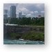 Panoramic view of American Falls and Niagara Falls Metal Print