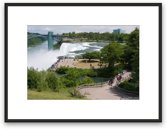 American Falls Framed Fine Art Print