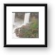 American Falls and tourists walking to the Cave of the Winds Framed Print