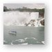 Maid of the Mist and American Falls Metal Print