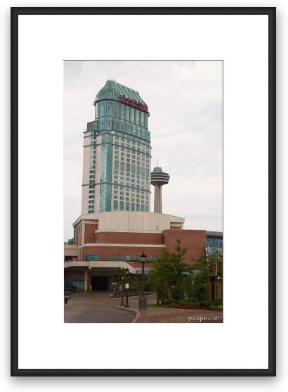 Casino at Niagara Falls Framed Fine Art Print