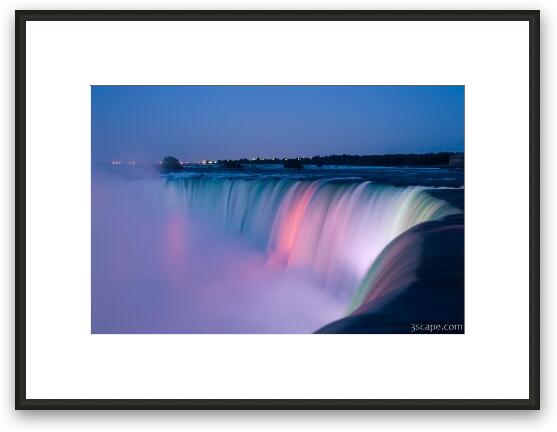Niagara Falls at Dusk Framed Fine Art Print