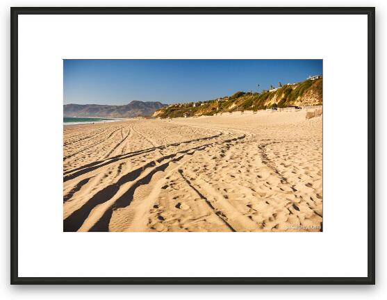 Zuma Beach Framed Fine Art Print