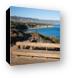 View of southern California coastline from Point Dume Canvas Print