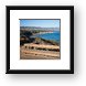 View of southern California coastline from Point Dume Framed Print