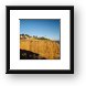 Big homes on bluffs on the Pacific coast Framed Print