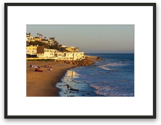 Solromar Beach Framed Fine Art Print