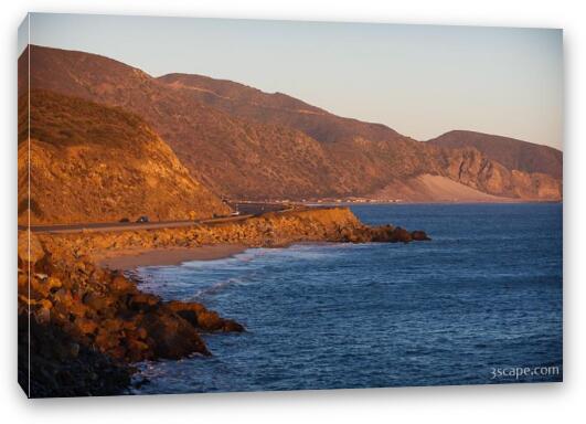 Highway 1 - The Pacific Coast Highway Fine Art Canvas Print