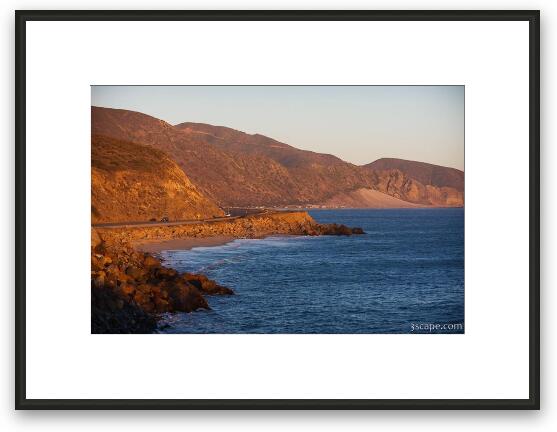 Highway 1 - The Pacific Coast Highway Framed Fine Art Print