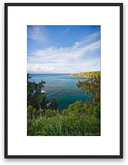 Honolua Bay Framed Fine Art Print