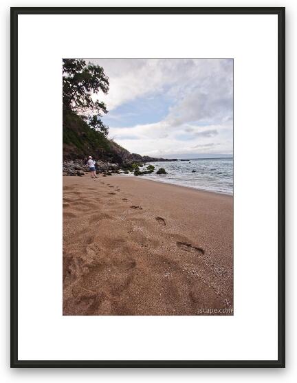 Mokuleia Bay Beach Framed Fine Art Print