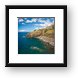 Cliffs and clear water along Maui's south shore Framed Print