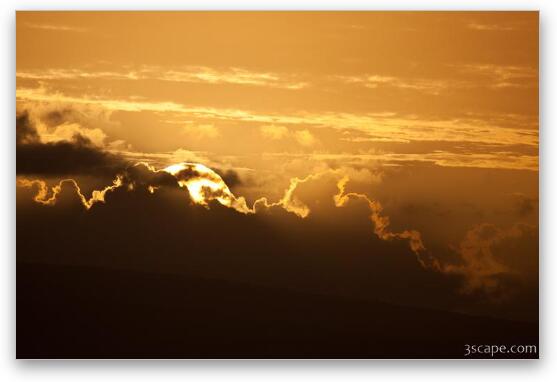 Maui sunset Fine Art Print