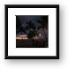 Tiki torches after a beautiful Maui sunset Framed Print