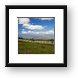 View of the Maui coast from high above Framed Print