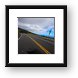 Speeding along the Haleakala Highway Framed Print