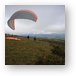 Paragliders taking off from Haleakala Metal Print