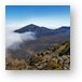Haleakala volcano panoramic Metal Print
