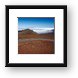 Crater Road on top of the volcano Framed Print