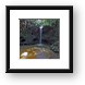 Small Maui waterfall Framed Print