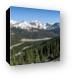 View of the Colorado Rockies from Loveland Pass Canvas Print