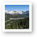 View of the Colorado Rockies from Loveland Pass Art Print