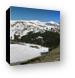 Panoramic view of the Colorado Rockies from Loveland Pass Canvas Print