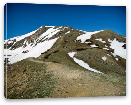 View of the Colorado Rockies from Loveland Pass Fine Art Canvas Print