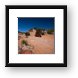 Jeep Rubicon on Top of the World 4x4 trail Framed Print