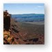 Rock outcrop at Top of the World Metal Print