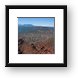 View of La Sal mountains and the canyonlands from Top of the World Framed Print