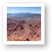 Panoramic view of La Sal mountains and the canyonlands from Top of the World Art Print