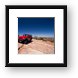 Jeep Rubicon at the end of Top of the World 4x4 trail Framed Print