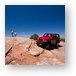 Jeep Rubicon at the end of Top of the World 4x4 trail Metal Print