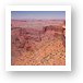View of the canyonlands from Top of the World Art Print