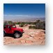 Jeep Rubicon at the end of Top of the World 4x4 trail Metal Print