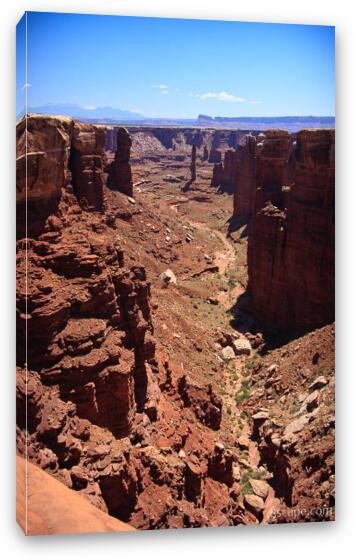HDR image of Canyonlands National Park Fine Art Canvas Print