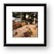 Fish throwing at Pike Place Fish Market Framed Print
