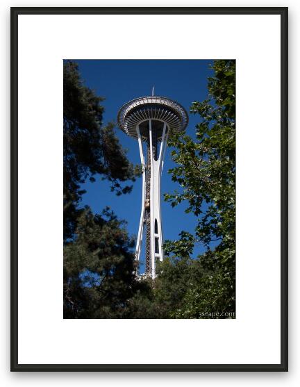 Seattle Space Needle Framed Fine Art Print