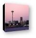 Seattle Space Needle at dusk Canvas Print