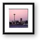 Seattle Space Needle at dusk Framed Print