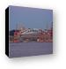 Qwest field and Port of Seattle Canvas Print