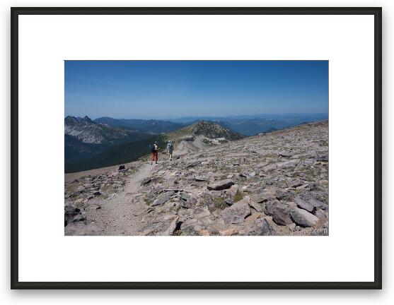 View from Second Burroughs Framed Fine Art Print