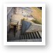 Fort Casey maze of stairs Art Print